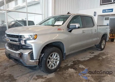 2021 Chevrolet Silverado 1500 4Wd Short Bed Lt z USA, uszkodzony, nr VIN 1GCUYDED4MZ443556